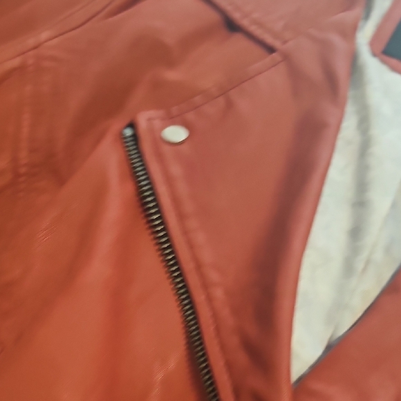 Red Leather Jacket - Picture 4 of 16